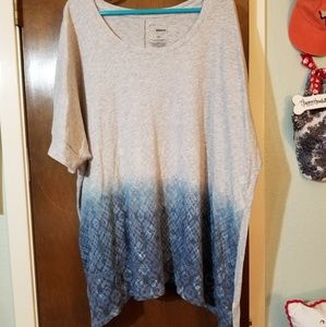 Grey and blue Sonoma tee